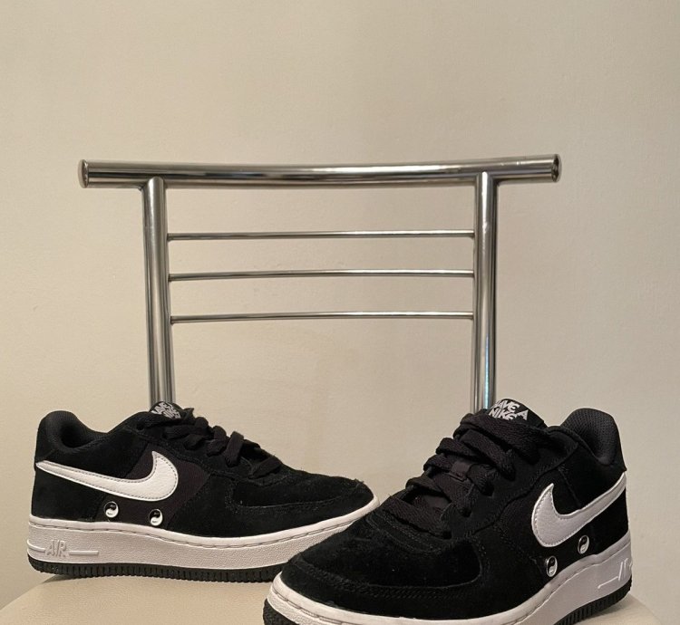 Air Force 1 Low Top Have Nike Day Gs Lv8 Black Sneakers Shoes