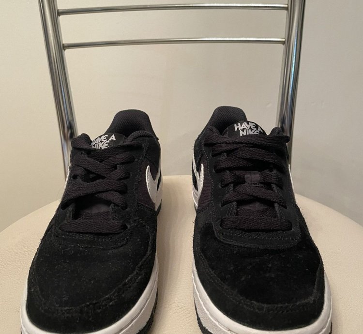 Air Force 1 Low Top Have Nike Day Gs Lv8 Black Sneakers Shoes