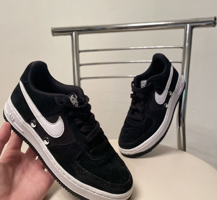 Air Force 1 Low Top Have Nike Day Gs Lv8 Black Sneakers Shoes