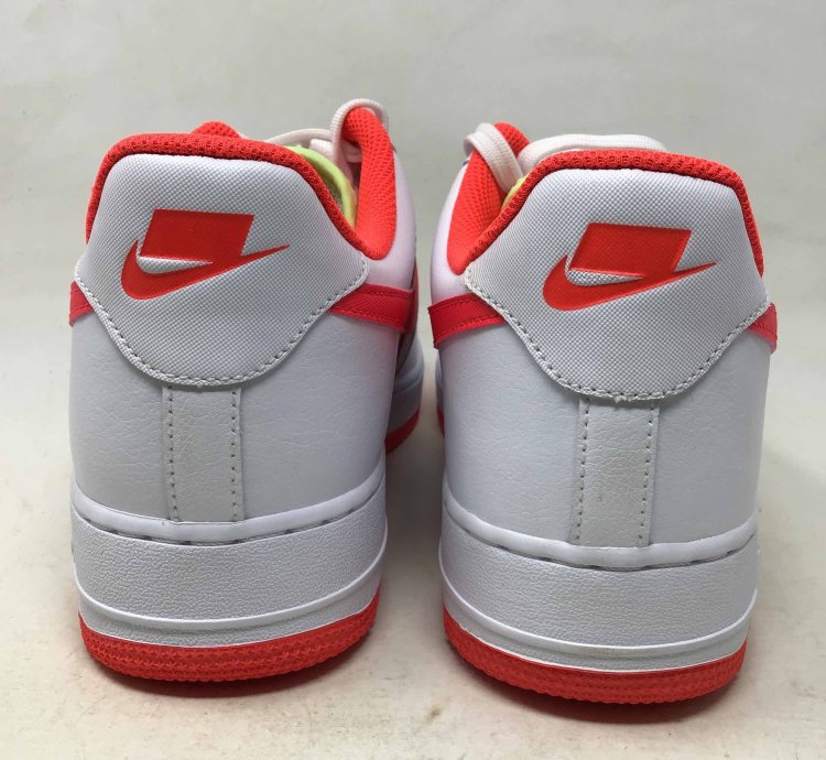 Air Force 1 Low Transparent White Crimson