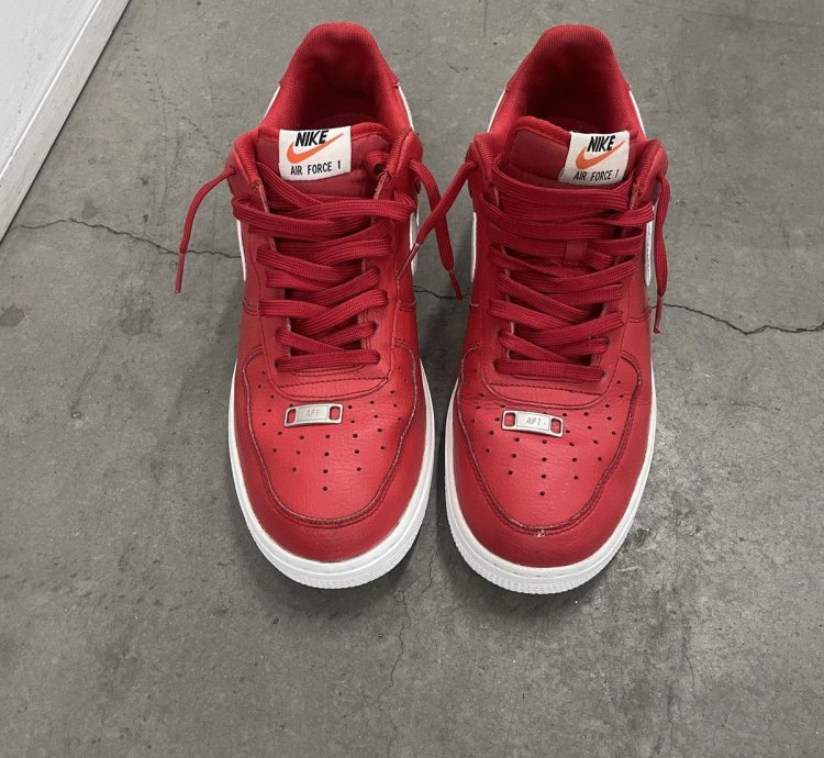 Air Force 1 Low University Red White