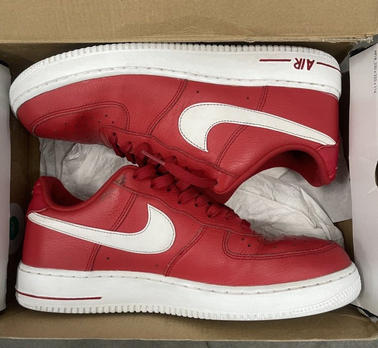 Air Force 1 Low University Red White