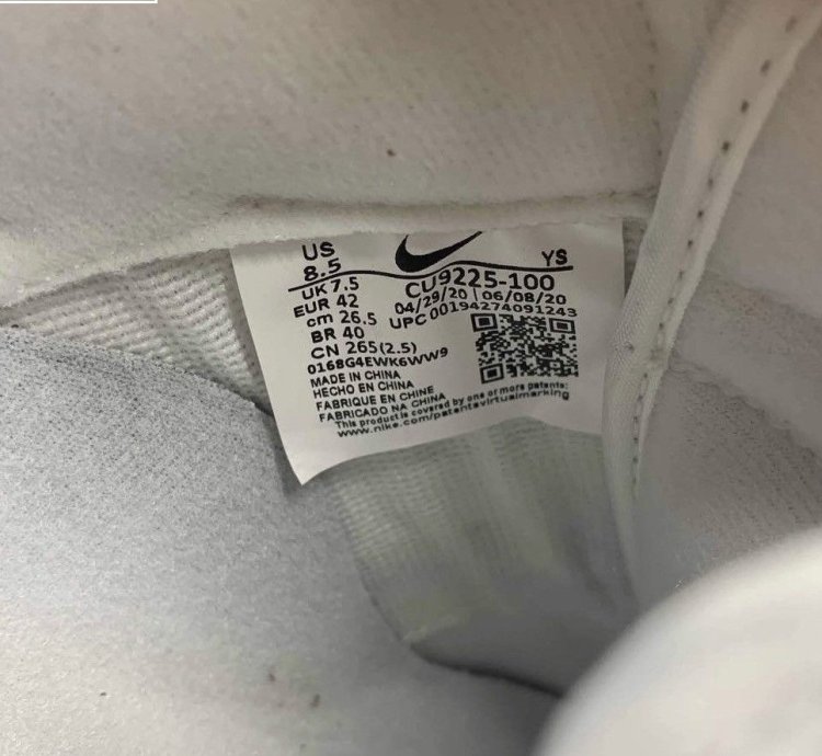 Air Force 1 Low White