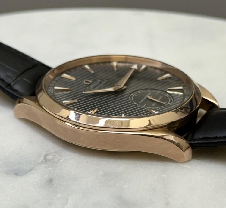 Omega Seamaster Aqua Terra 150m 231 53 49 10 06 001 Manual 18k Rose Gold Weight 141g 49mm Box
