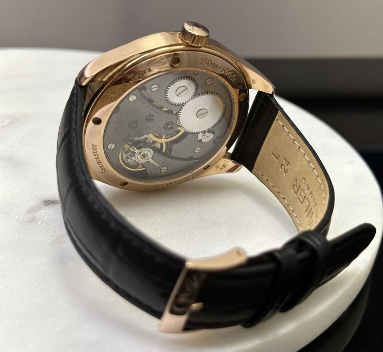 Omega Seamaster Aqua Terra 150m 231 53 49 10 06 001 Manual 18k Rose Gold Weight 141g 49mm Box