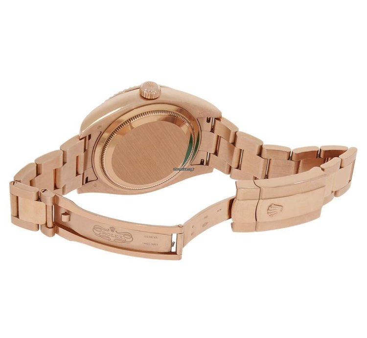 Rolex Sky-dweller 326935 18k Rose Gold Chocolate Arabic Dial 42 Mm