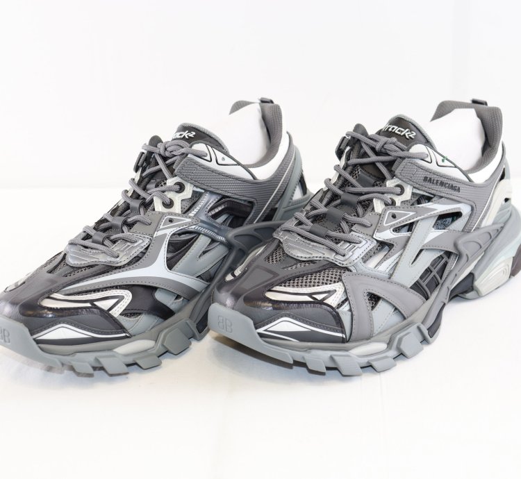 O1rshd1 Track 2 Open Sneakers In Grey Black