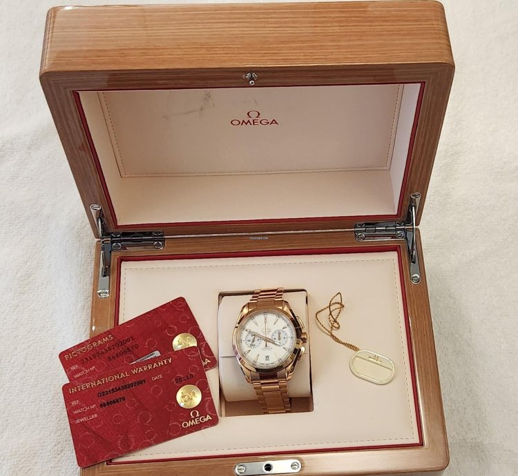 Omega Seamaster Aqua Terra 150m Co-axial Full Set With Box And Papers