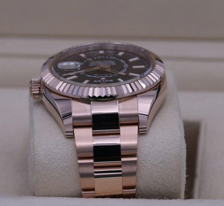 Rolex Sky-dweller 326935 Chocolate 2024 Neu Full Set