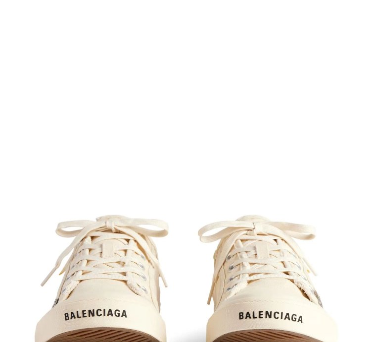 O1srvl11e0325 Paris Low Top Sneakers In Beige