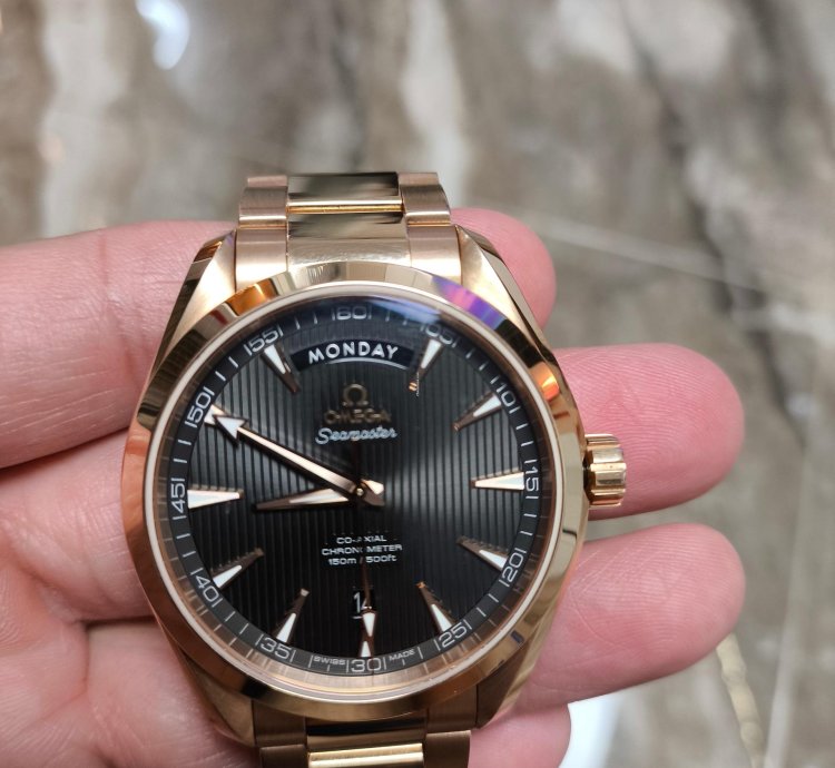 Omega Seamaster Aqua Terra 150m Day-date Watch Box And One Card