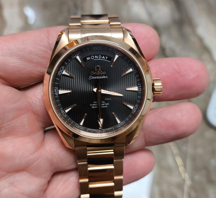 Omega Seamaster Aqua Terra 150m Day-date Watch Box And One Card