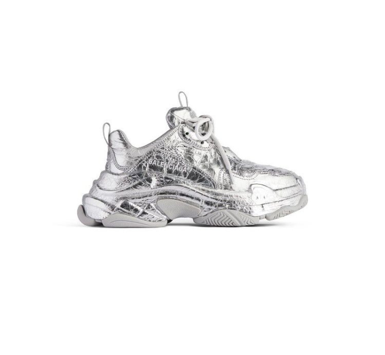 O1w1db10425 Triple Sneakers In Silver