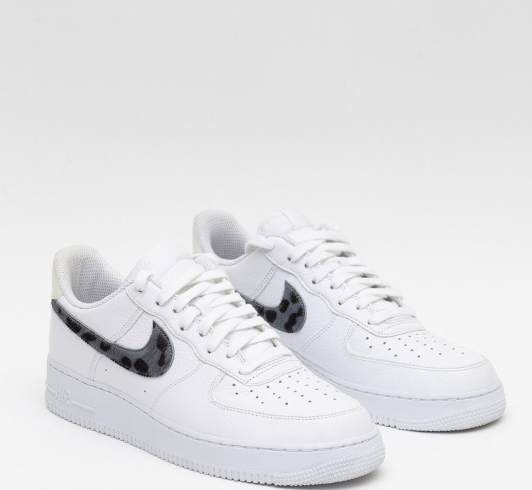 Air Force 1 Lv8 Blue Snakeskin Pony Hair
