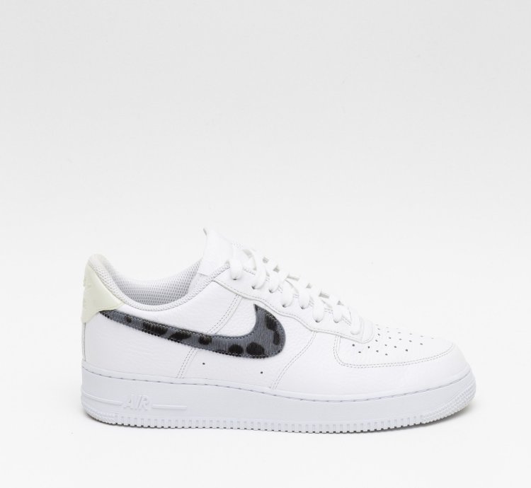 Air Force 1 Lv8 Blue Snakeskin Pony Hair