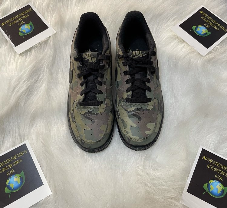 Air Force 1 Lv8 Gs 3m Reflective Camo