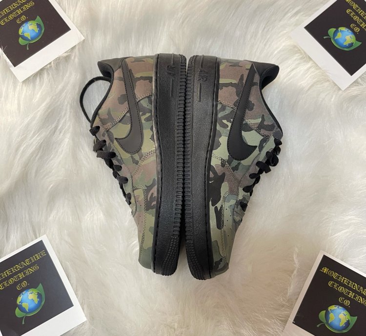 Air Force 1 Lv8 Gs 3m Reflective Camo