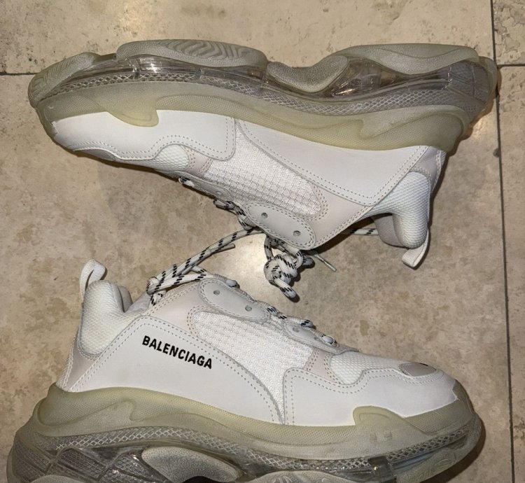 Rare Balenciaga Triple Offwhite Sneakers