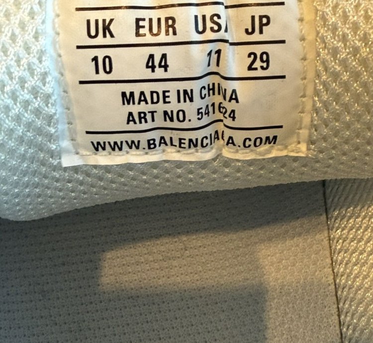 Rare Balenciaga Triple Offwhite Sneakers