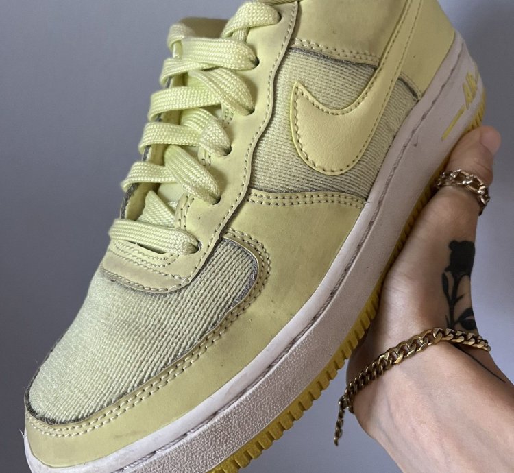 Air Force 1 Lv8 Gs Citron Tint