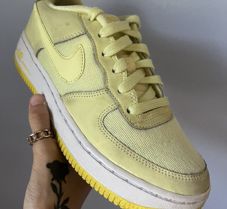 Air Force 1 Lv8 Gs Citron Tint
