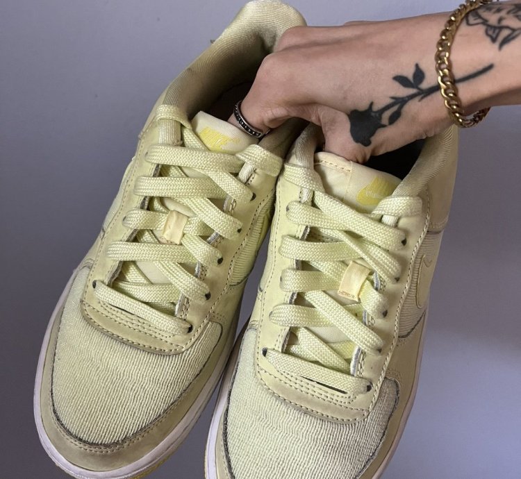 Air Force 1 Lv8 Gs Citron Tint