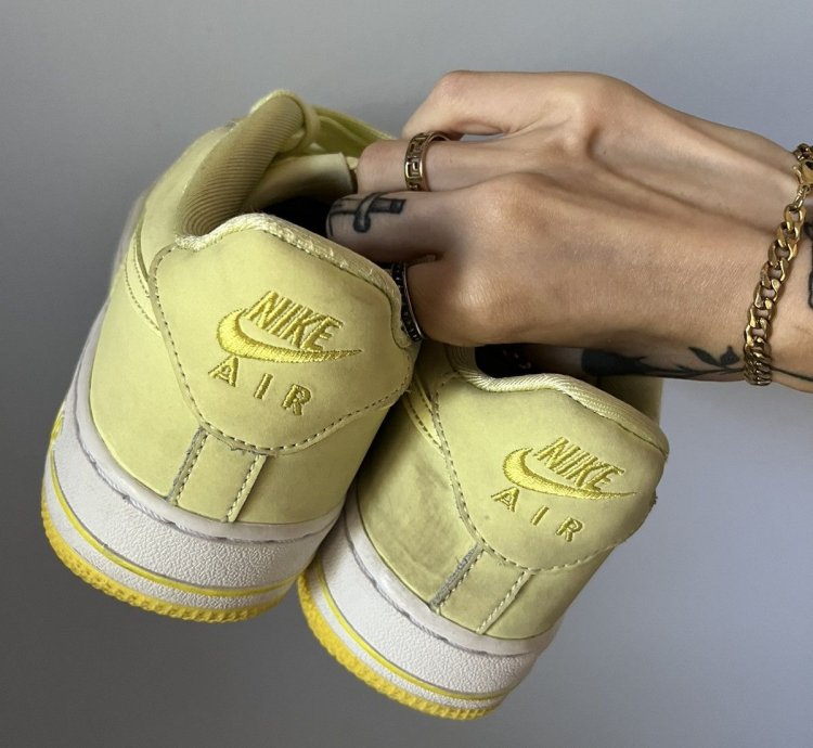 Air Force 1 Lv8 Gs Citron Tint