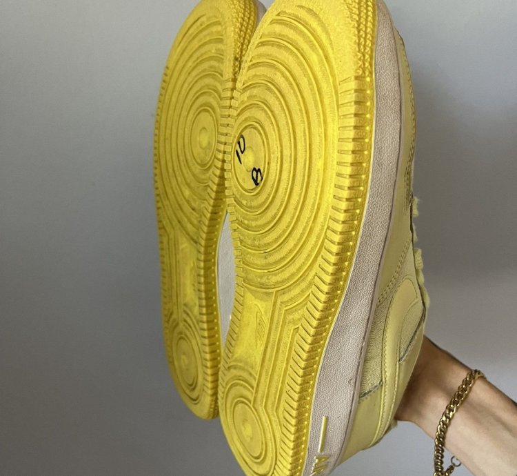 Air Force 1 Lv8 Gs Citron Tint