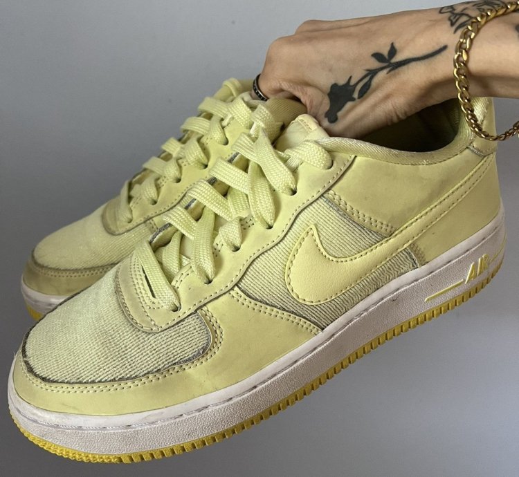 Air Force 1 Lv8 Gs Citron Tint