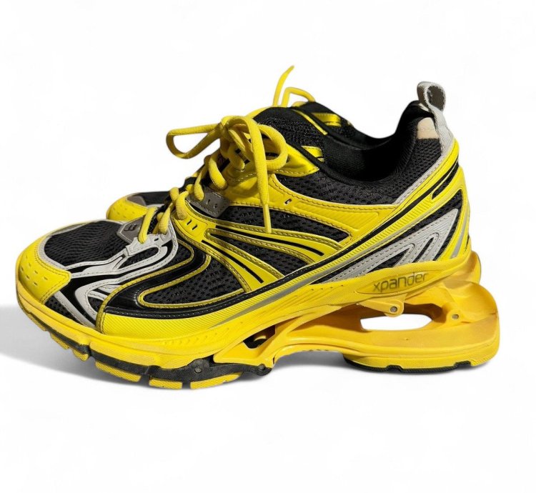 Rare Yellow Lightning -pander Pander Heel Sneaker