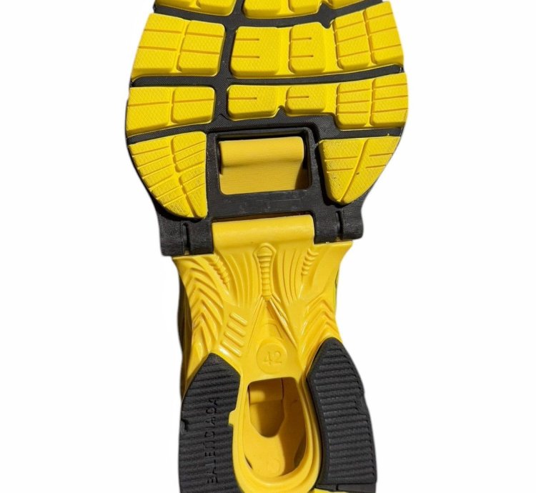 Rare Yellow Lightning -pander Pander Heel Sneaker