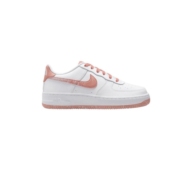 Air Force 1 Lv8 Gs White Light Madder Root Speckled