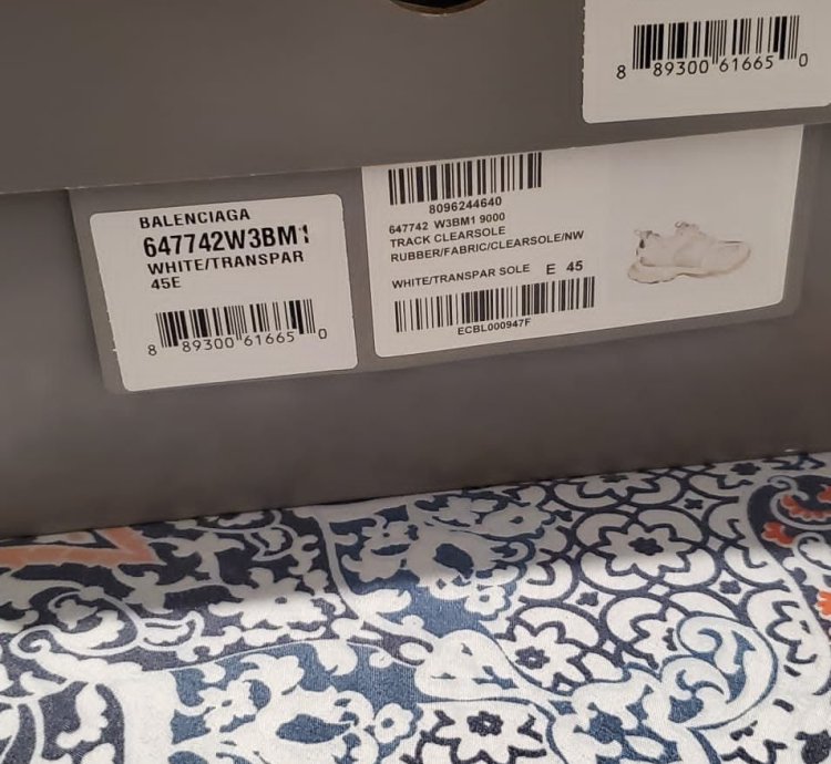 Track Clear Sole Sneaker