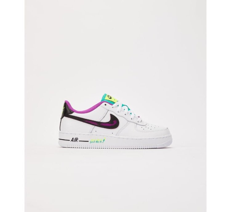 Air Force 1 Lv8 White Black-vivid Purple Dx3933-100