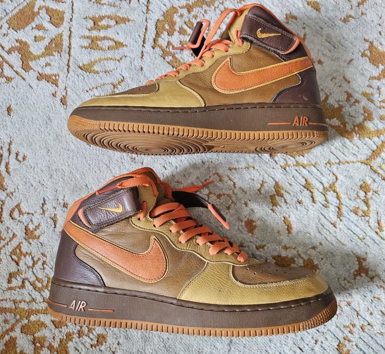 Air Force 1 Mid 06 Premium Qk Thanksgiving Size 11