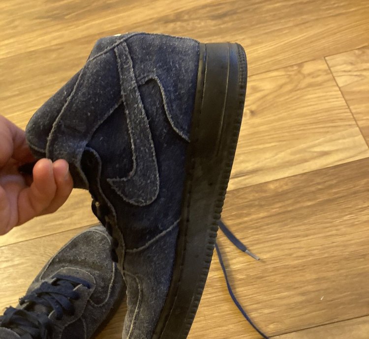 Air Force 1 Mid 07 Binary Blue