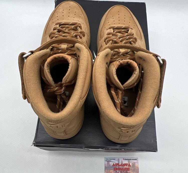 Air Force 1 Mid 07 Flax