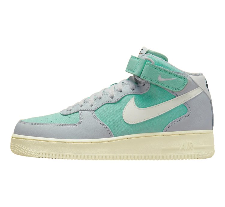 Air Force 1 Mid 07 Lx Grey Fog Sail-enamel Green Dq8766-002