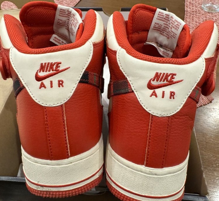 Air Force 1 Mid 07 Lx Tartan Plaid