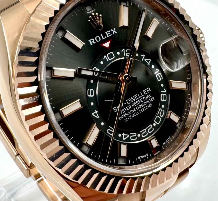 Rolex Sky-dweller 326935 Rose Gold Rhodium Dial Unworn 2023