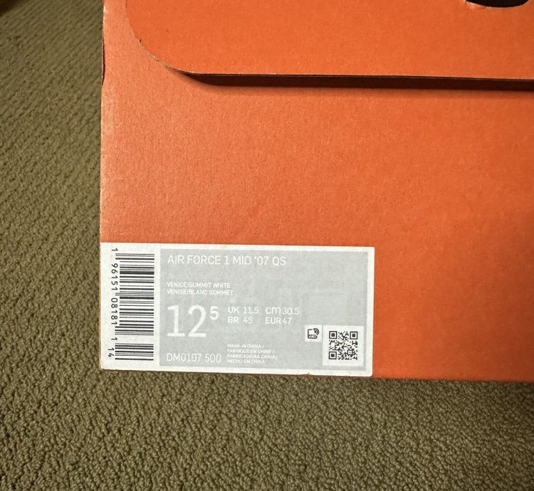 Air Force 1 Mid 07 Qs Venice Summit White