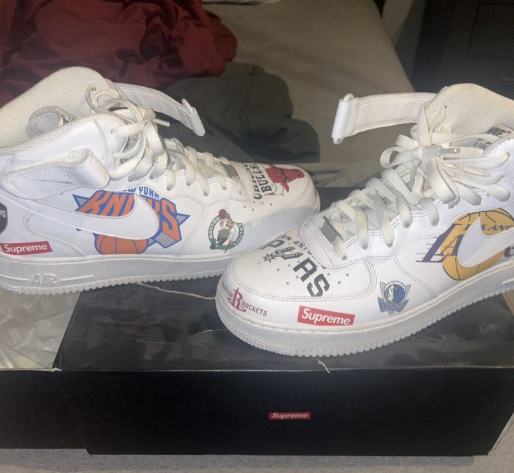 Air Force 1 Mid 07 Supreme Nba
