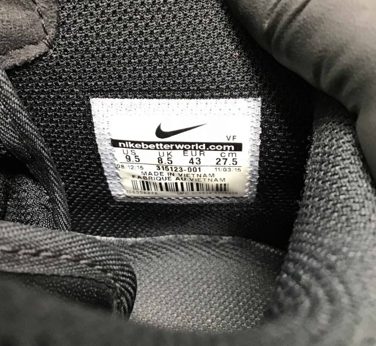 Air Force 1 Mid 07 Triple Black