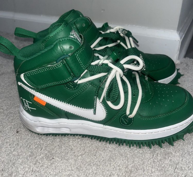 Air Force 1 Mid Pine Green