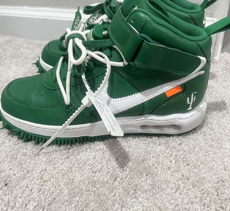 Air Force 1 Mid Pine Green