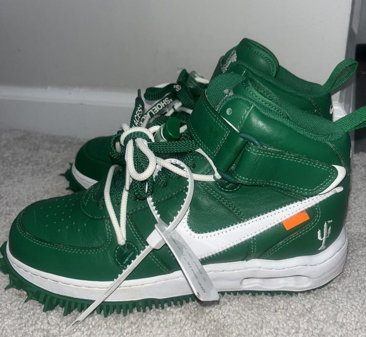Air Force 1 Mid Pine Green