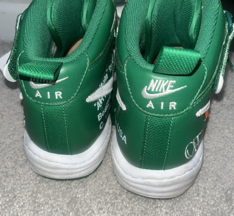 Air Force 1 Mid Pine Green
