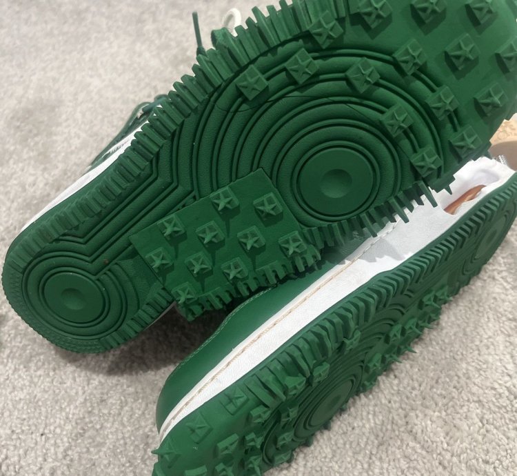Air Force 1 Mid Pine Green