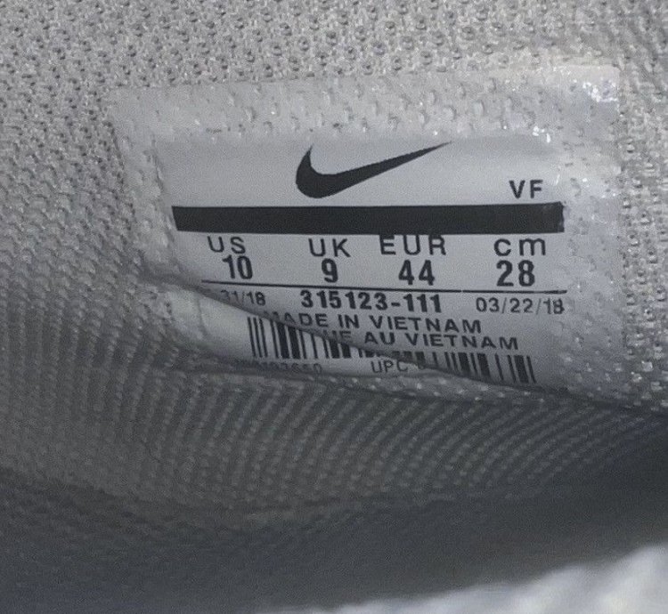 Air Force 1 Mid Size 10 Used