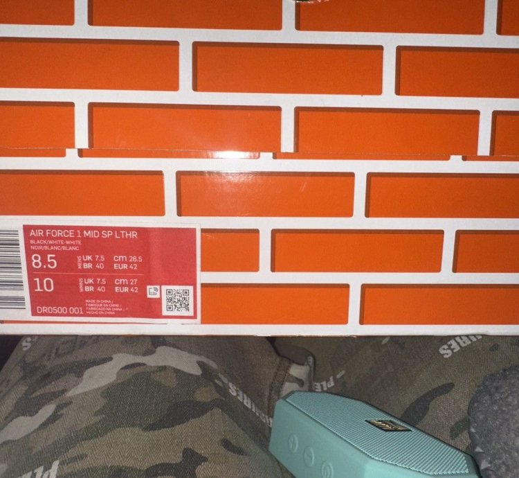 Air Force 1 Mid Sp Lthr
